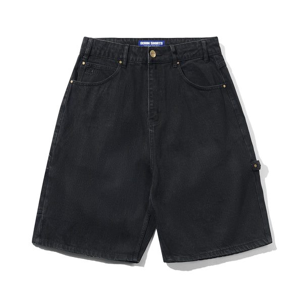 Butter Rivet Denim Short - Washed Black - Streetart.fr